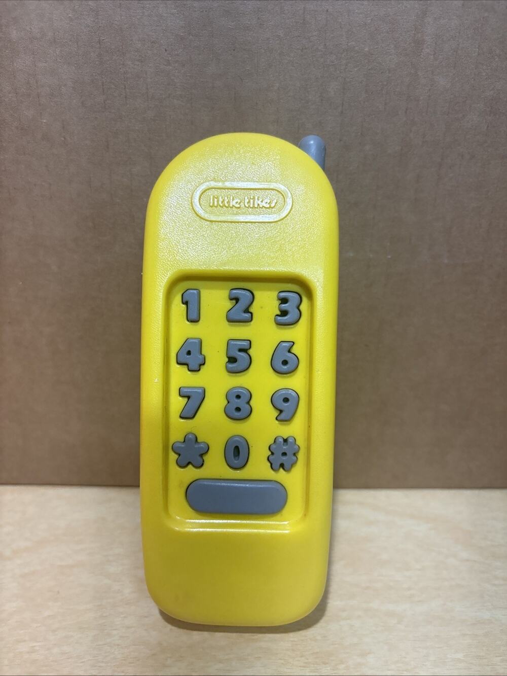 Vintage 1990s Little Tikes Yellow Cordless Phone Workbench Replacement